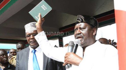 Intrigues that surrounded Raila Odinga's swearing in ceremony | THE UNTOLD STORY