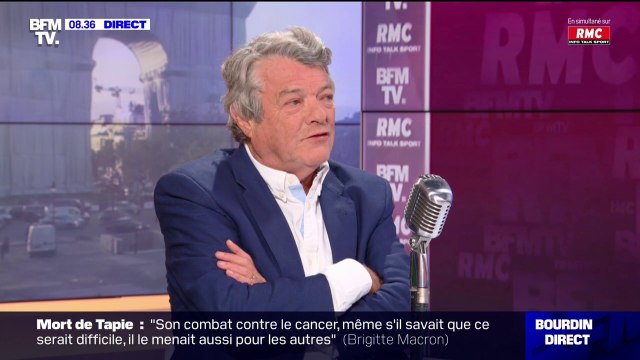 Jean-Louis Borloo: Bernard Tapie est allé au bout de toutes ses passions
