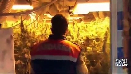 Depoyu uyuşturucu serasına çevirdiler