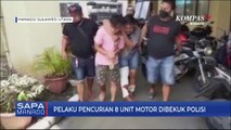 Pelaku Pencurian 8 Unit Motor Dibekuk Polisi