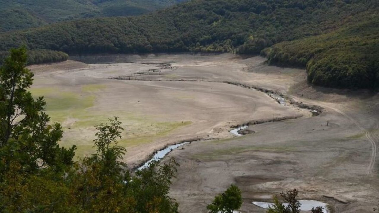 Trakya’da, İstanbul’un suyunu karşılayan barajlar kurudu