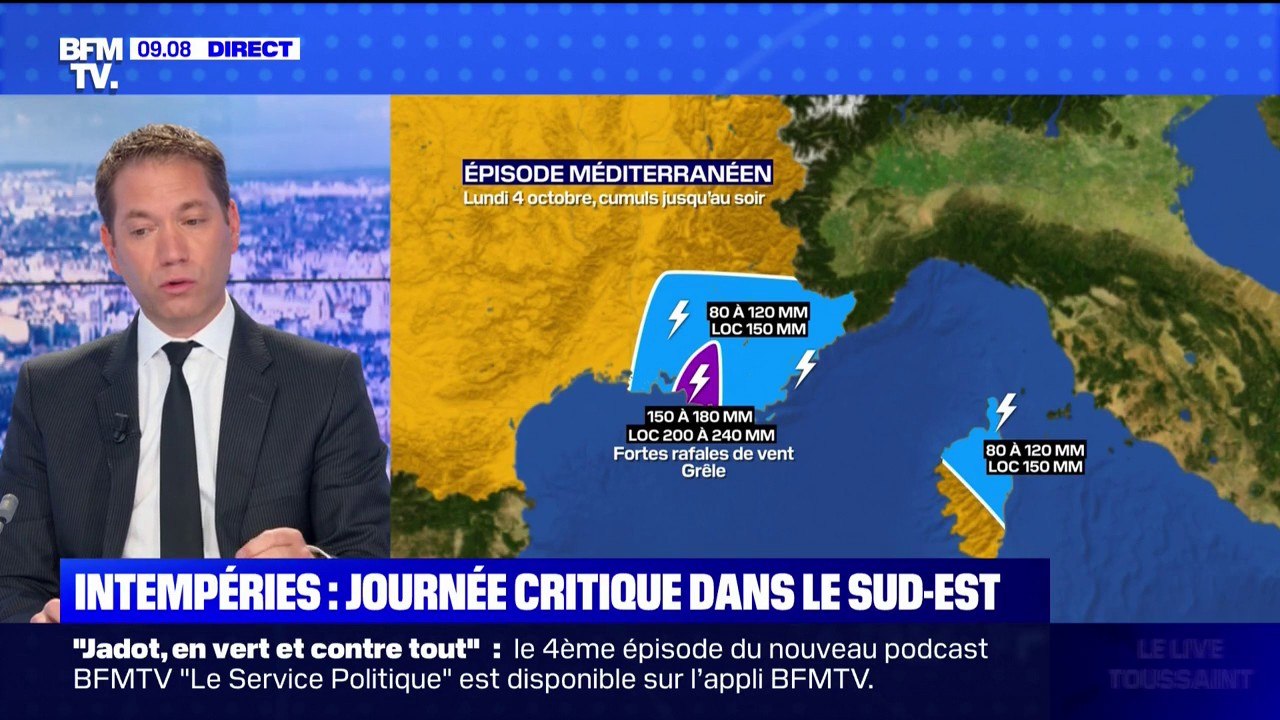 Pourquoi des pluies diluviennes sont attendues dans les Bouches-du-Rhône ?