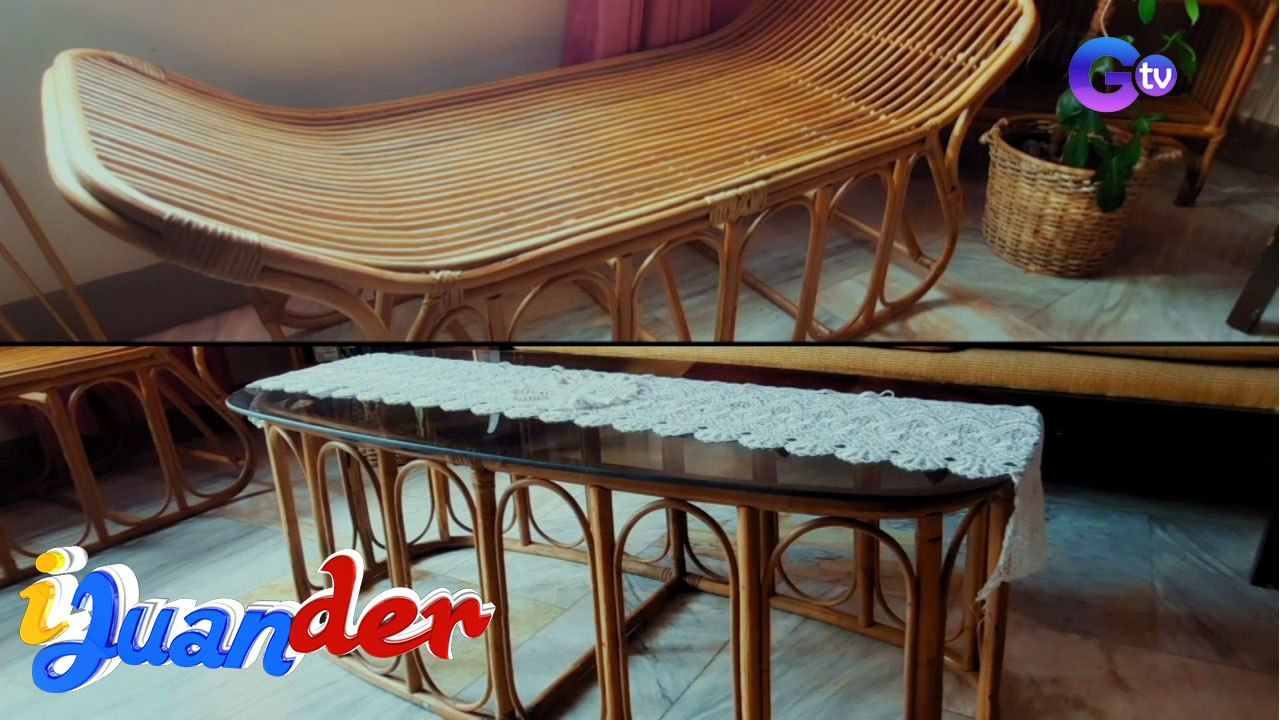 iJuander: Iba't ibang rattan furniture, alamin!