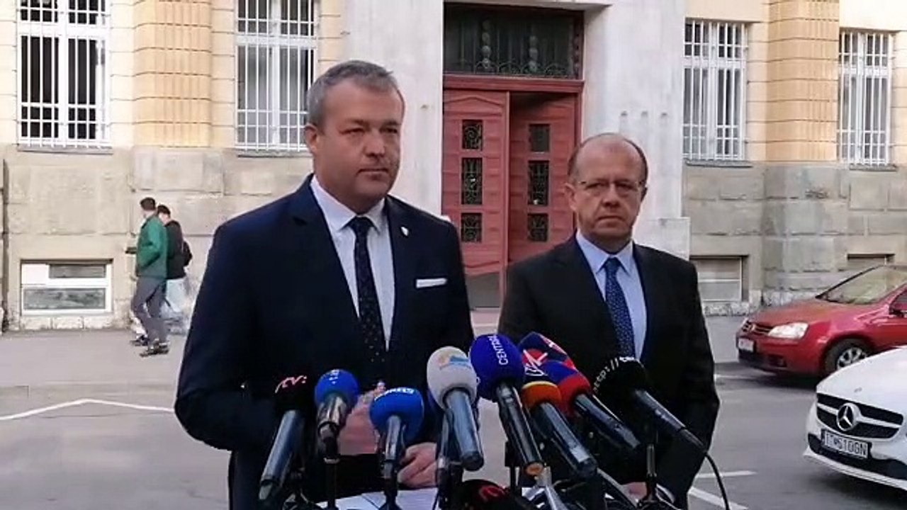 ZÁZNAM: Primátor Trenčína R.Rybníček a predseda TSK J.Baška k návrhu novej súdnej mapy