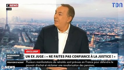 L'interview choc d'un ancien juge d'instruction dans "Morandini Live"