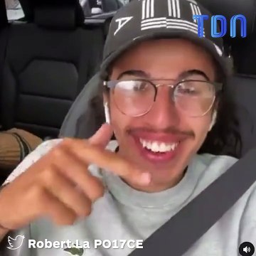 Il se filme en insultant les pompiers et en volant leur matériel, puis menace de mort les policiers