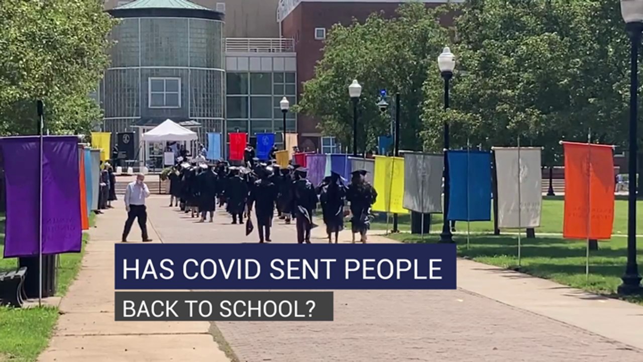 Did Covid Send People Back to School?