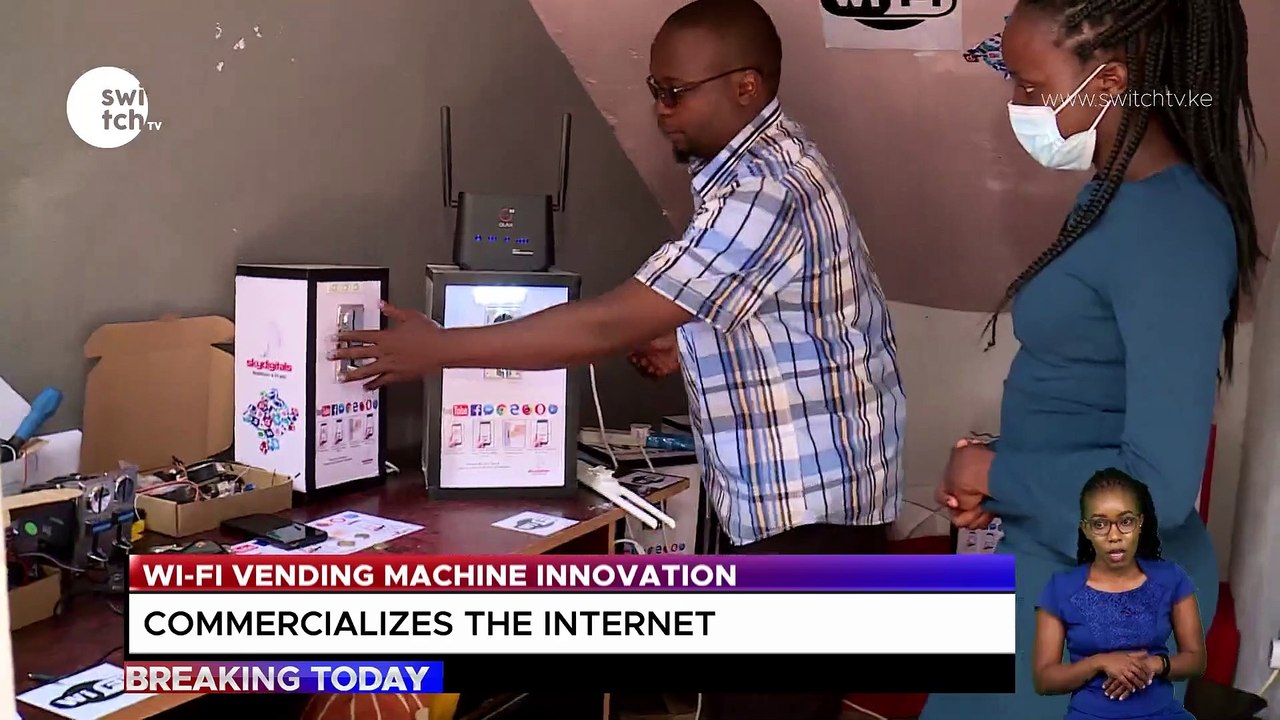 Browsing made easy- Wifi vending machine
