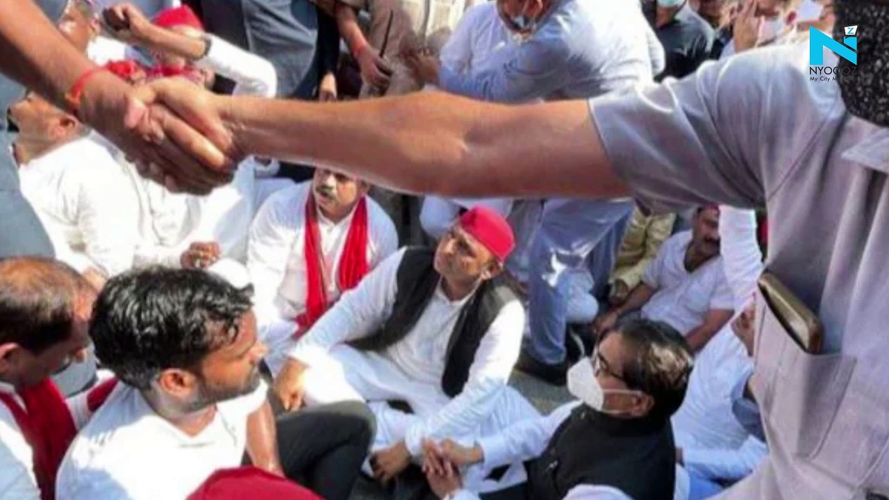 Lakhimpur Kheri Violence: Akhilesh Yadav detained after protest outside home