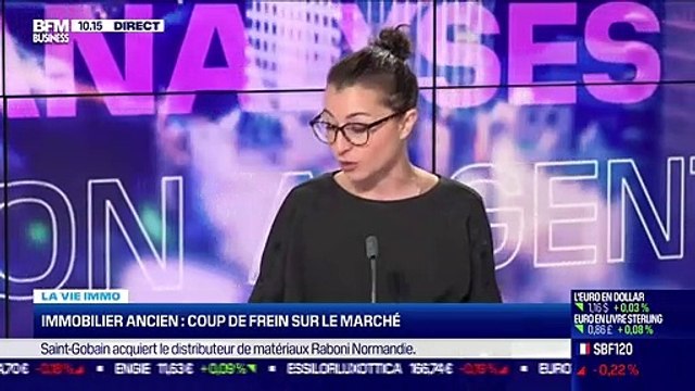 Marie Coeurderoy: Coup de frein sur le marché de l'immobilier ancien - 04/10