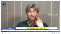 [ENG SUB] BTS RM Namjoon Snack Time Japan Fancafe