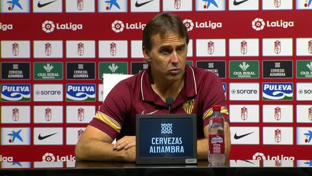 Lopetegui: Estamos tristes por haber perdido un partido que no merecimos perder, pero en el fútbol valen los goles y no los merecimientos