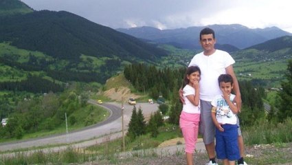 Hatay'da eşi ve 2 çocuğunu boğan eski uzman çavuşun, oğluyla son görüntüleri ortaya çıktı