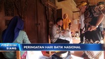Hari Batik Nasional, Kapolres Pekalongan Membatik di Pesisir Pekalongan