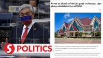 State polls best way to resolve Melaka impasse, says Ahmad Zahid