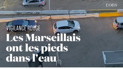 Marseille se réveille les pieds dans l'eau après des pluies diluviennes