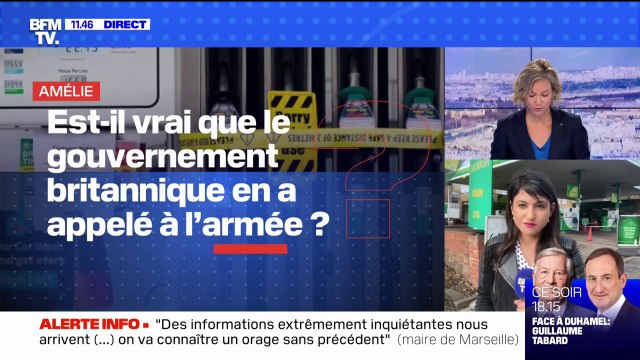 Le Royaume-Uni a-t-il fait appel à l'armée pour faire face aux pénuries ? BFMTV répond à vos questions