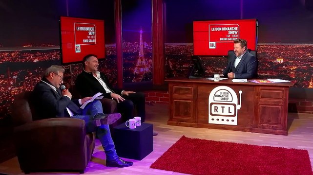 Arnaud Ducret invité de Bruno Guillon dans Le Bon Dimanche Show