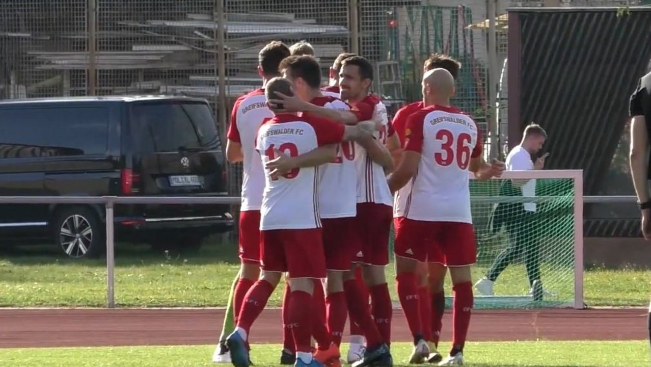 Dritter Sieg in Folge: Greifswalder FC führt Serie in Mahlsdorf weiter