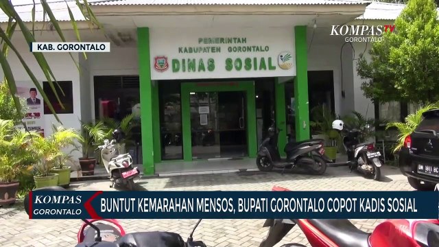 Buntut Kemarahan Mensos, Bupati Gorontalo Copot Kadis Sosial