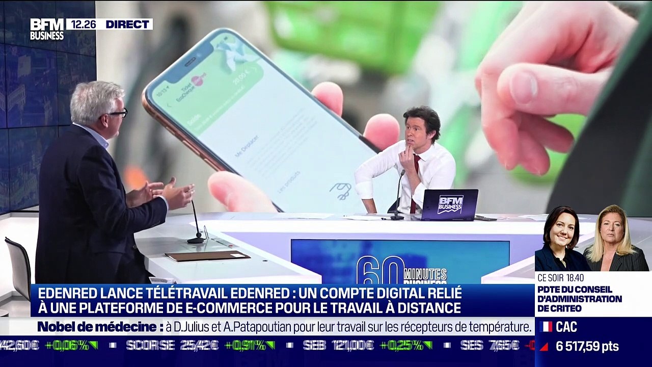 Bertrand Dumazy (Edenred) : Edenred se définit comme une fintech ! - 04/10