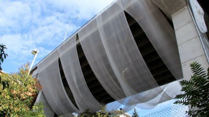 Ortaköy Viyadüğü’nden düşen parçalara fileli önlem
