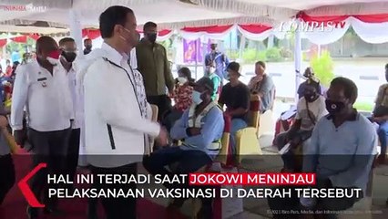 Saat Pemuda Asal Sorong ini Mendapat Jaket dari Presiden Jokowi