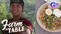 Farm To Table:  Chef JR Royol uses purple chili peppers in his Chami recipe