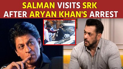 Salman Khan visits SRK after Aryan Khan's arrest