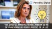 Vergonzoso: Vea a la ministra Teresa Ribera riéndose de todos los españoles por el precio de la luz