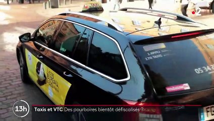 Taxis et VTC : les pourboires reçus par les chauffeurs pourraient être défiscalisés
