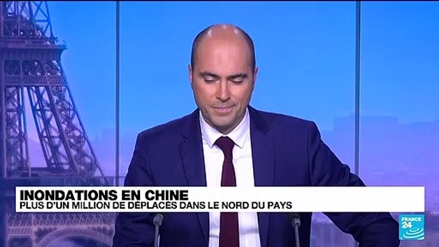 Inondations en Chine : près d'un million de déplacés dans le nord du pays