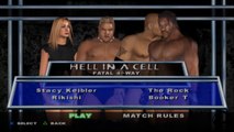 Here Comes the Pain Stacy Keibler(ovr 100) vs Rikishi vs The Rock vs Booker T