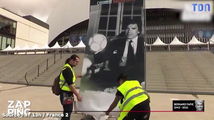 Leïla Kaddour filmée en train de rire pendant l’hommage à Bernard Tapie durant le Journal Télévisé de 13h sur France 2  (VIDEO)