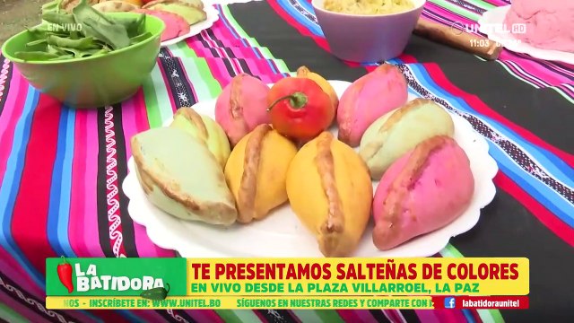 ¿Salteñas de colores? Te enseñamos el secreto de esta peculiar iniciativa gastronómica