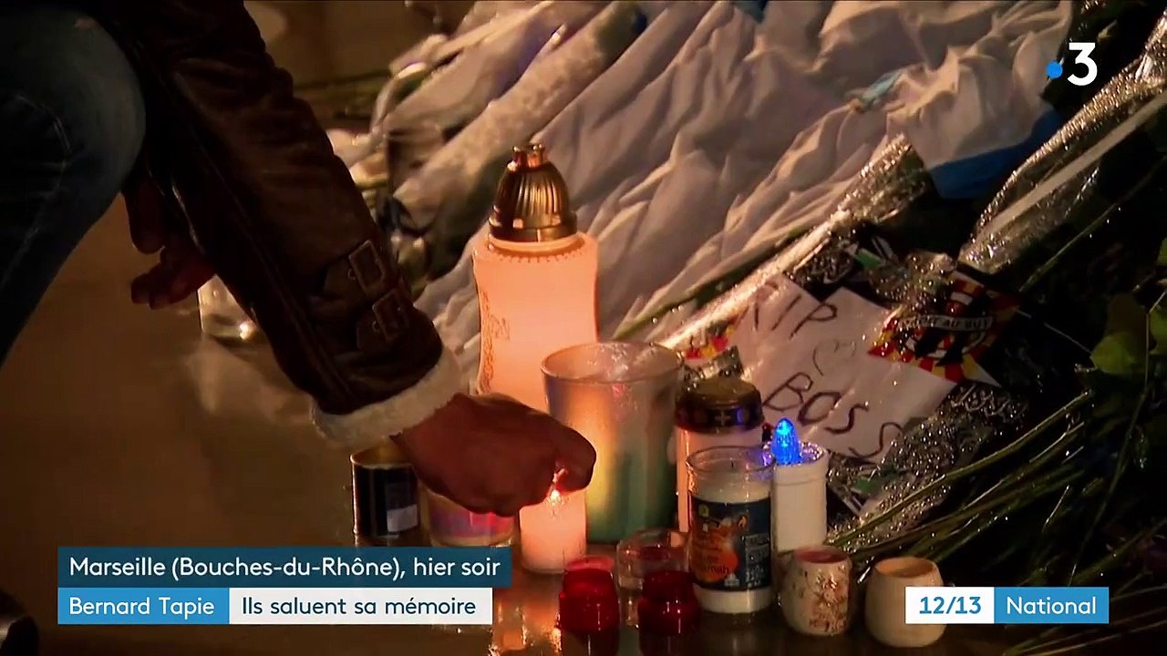 Mort de Bernard Tapie : une pluie d'hommages à Marseille et chez les politiques