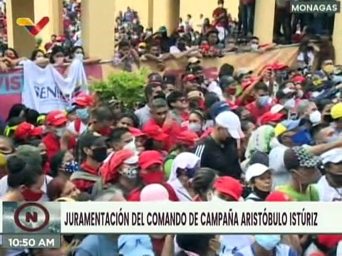 Diosdado Cabello: Aquí está presente el chavismo en Monagas para la gran victoria popular este 21-NOV