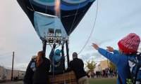 LIVE- Hot air balloons fill the skies above New Mexico