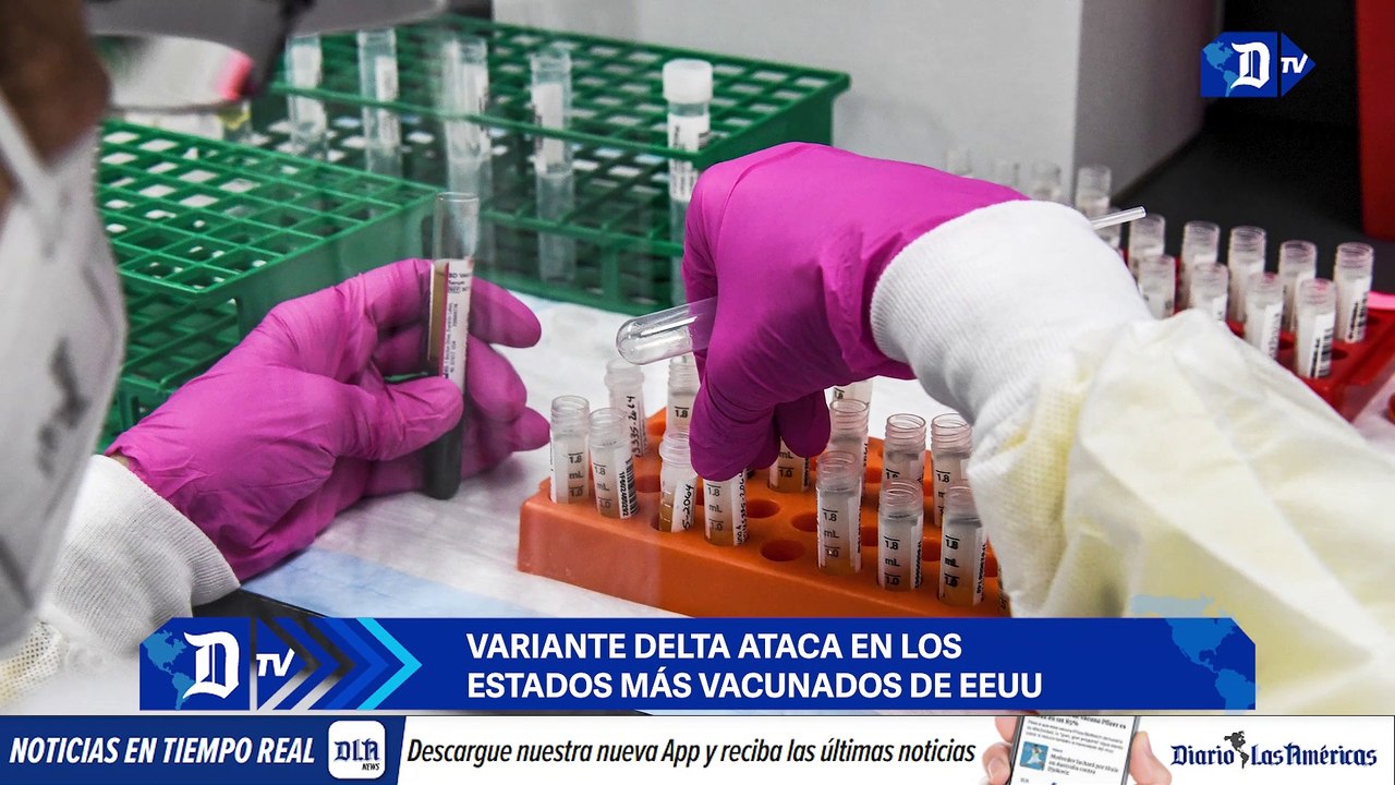 Variante delta ataca en los estados más vacunados de EEUU | El Diario en 90 segundos