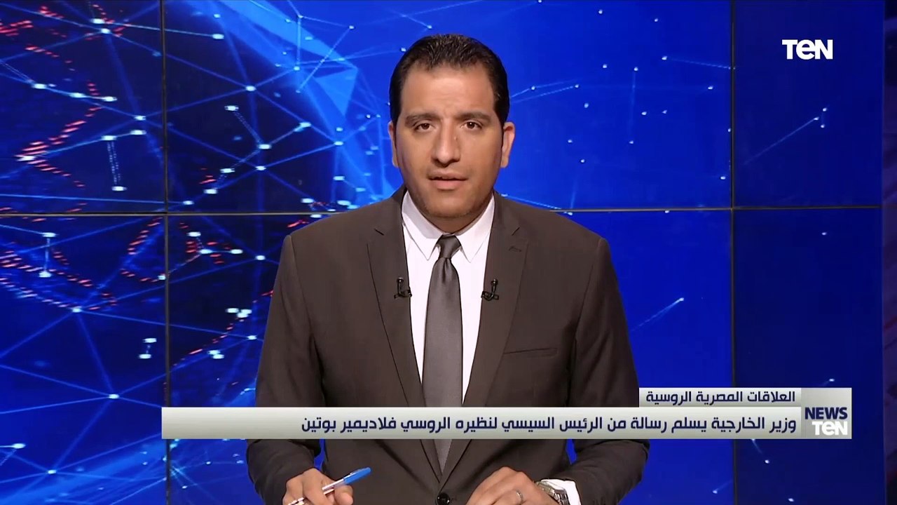 وزير الخارجية يسلم رسالة من الرئيس السيسي لنظيره الروسي فلاديمير بوتين