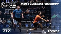 Squash: U.S. Open 2021 - Men's Glass West Roundup - Rd 3