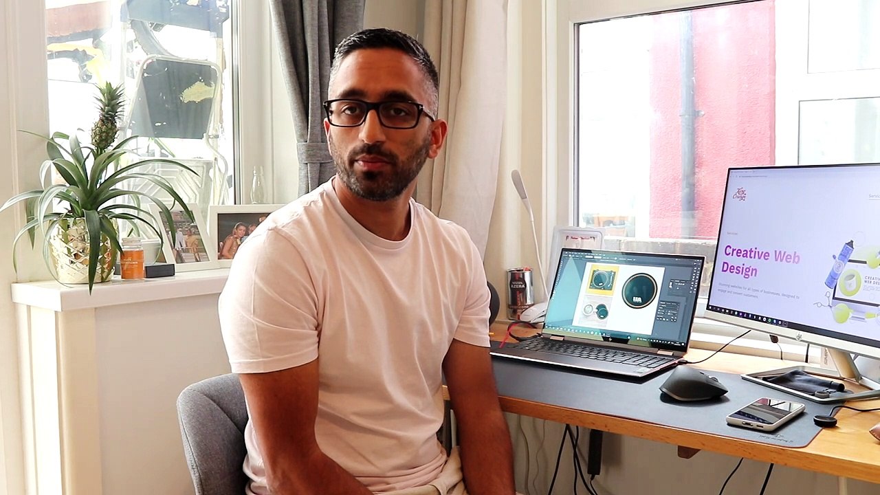 Owner of Portsmouth graphic design business King Orange Design wants to help businesses to get online by offering web design and digital marketing services