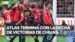 Atlas derrota a Chivas en el Clásico Tapatío y es líder de la Liga MX