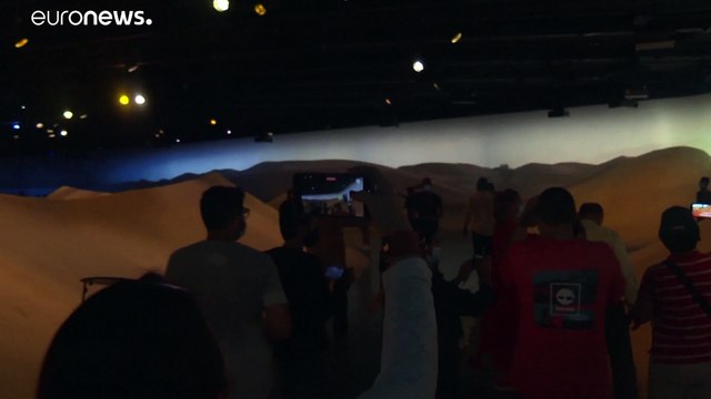 شاهد: الإمارات تعتمد الصقر في تصميم جناحها في إكسبو دبي 2020