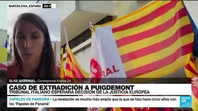 Informe desde Barcelona: suspendido el proceso de extradición de Carles Puigdemont