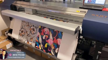 Hệ thống máy in/cắt GIẤY DÁN TƯỜNG khổ lớn