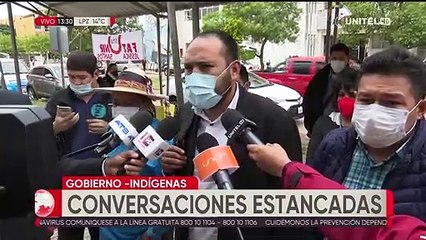 Reunión Gobierno-Indígenas, sin avances a tres días de la llegada de la marcha a la capital cruceña