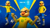 Free Fire recebe skin do Canarinho da Seleção Brasileira; veja como conseguir