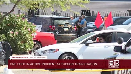 At least one person shot at Tucson train station