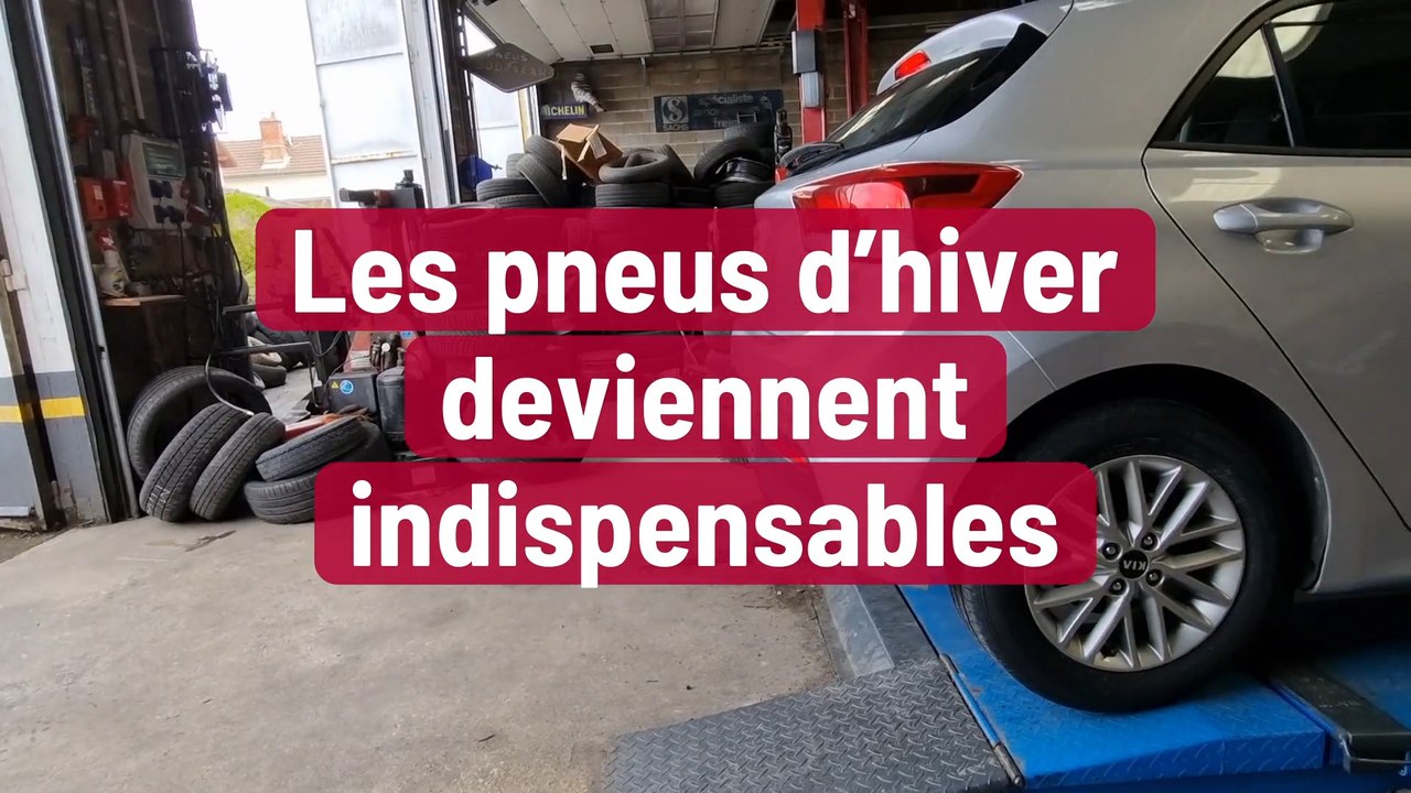 Les pneus d’hiver deviennent indispensables